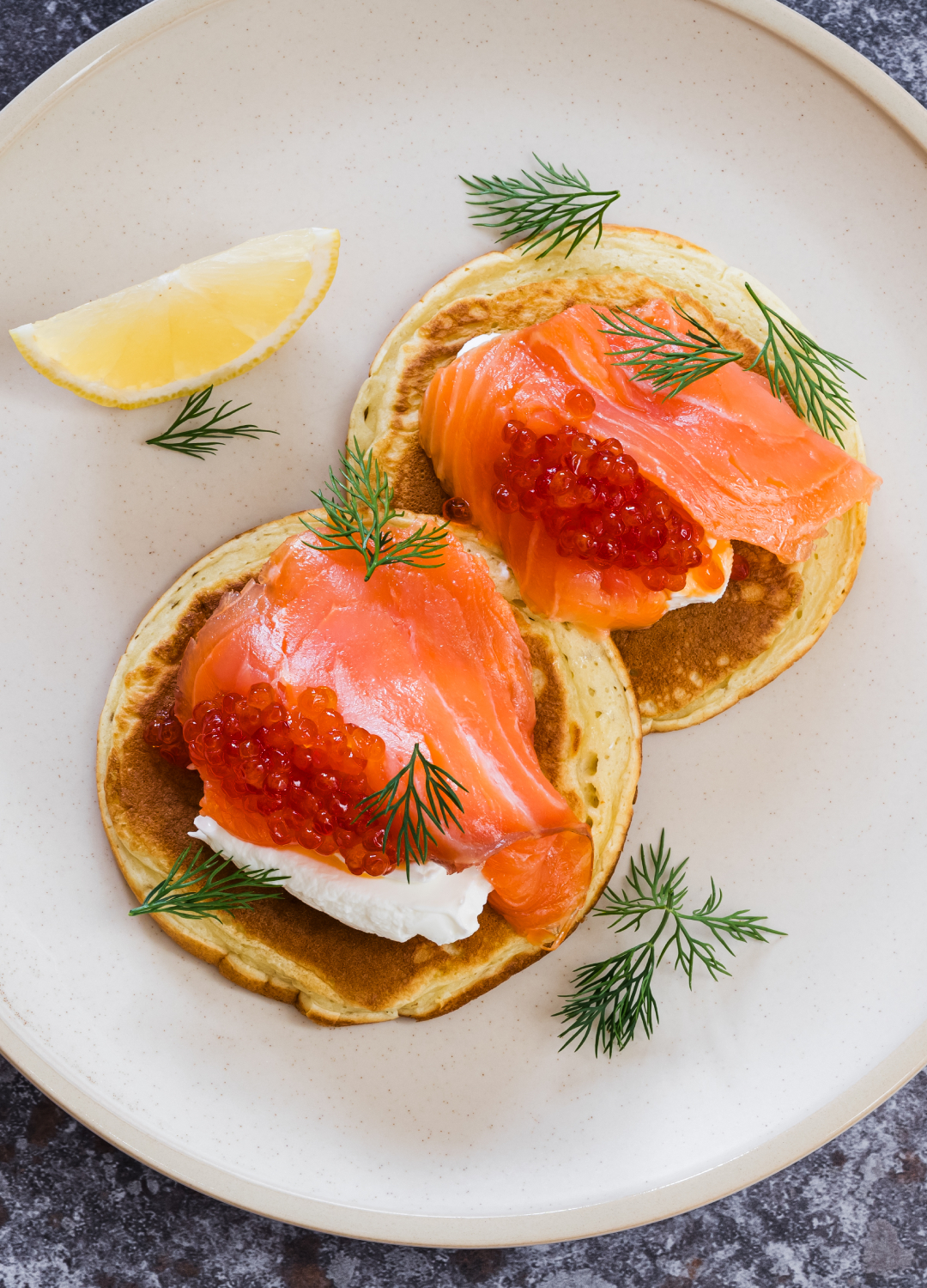 Breakfast blinis