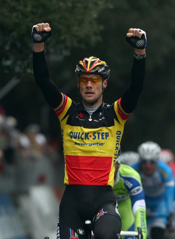 I can do this with my eyes closed: Tom Boonen (Quick Step)
