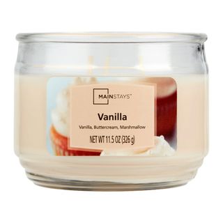 Vanilla scented candle