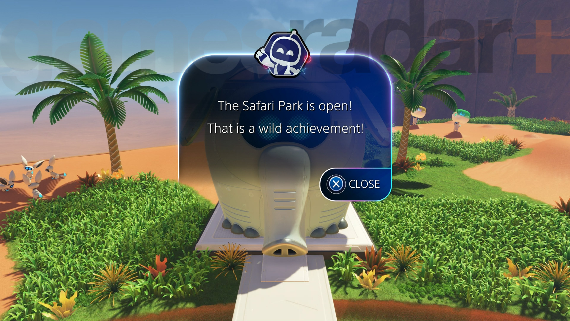 Unlocking the Safari Park for Astro Bot Photo Spots