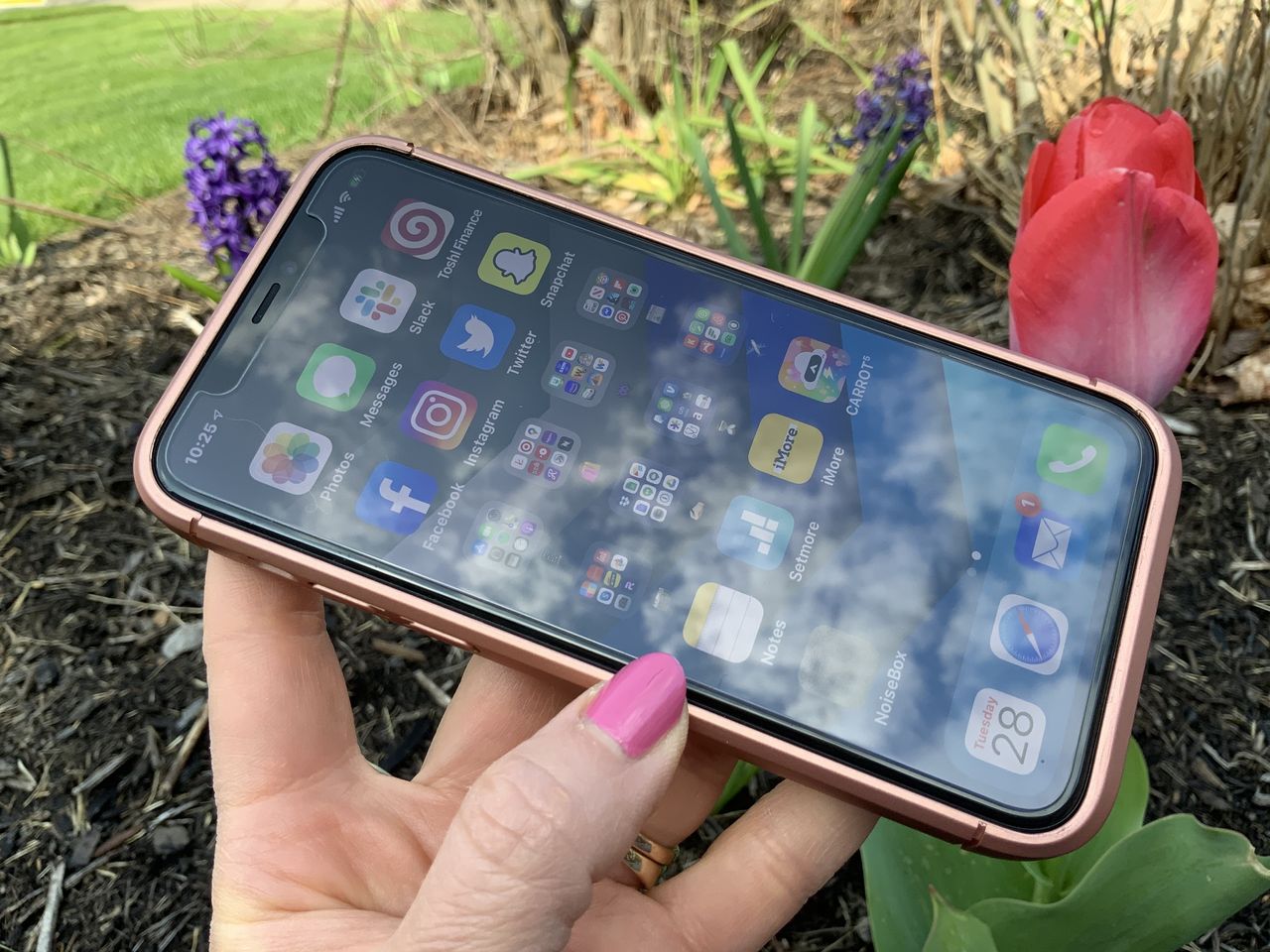 Casely Battery-Powered Charging Case on iPhone 11 Pro