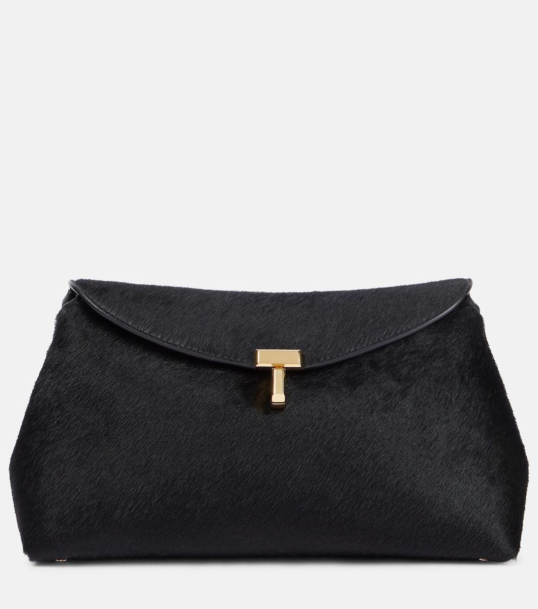T-Lock Small Calf Hair Tote Bag