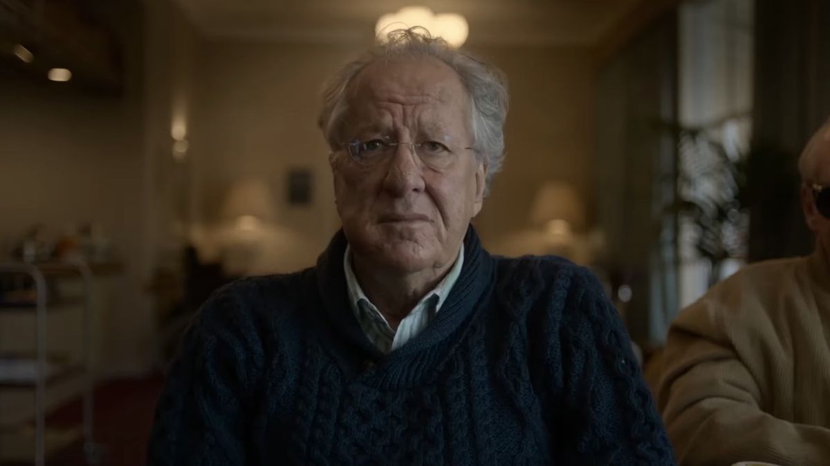 Geoffrey Rush looking annoyed in The Rule of Jenny Pen trailer