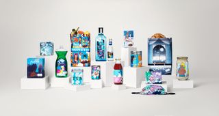 The full range of artist-designed products available from 'Supermarket' at London's Design Musuem, open from 21- 25 April