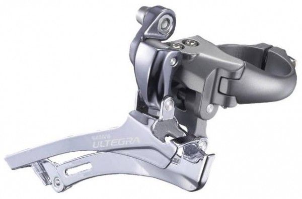 The front derailleur provides a lighter down shift and smoother shifting stroke after reducing spring tension by 10 percent according to Shimano.