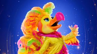 Promo image of Showbird in The Masked Singer season 12