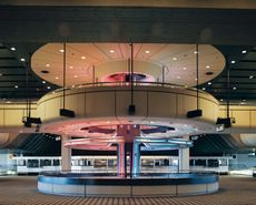 ICC Berlin postmodern interiors in Germany
