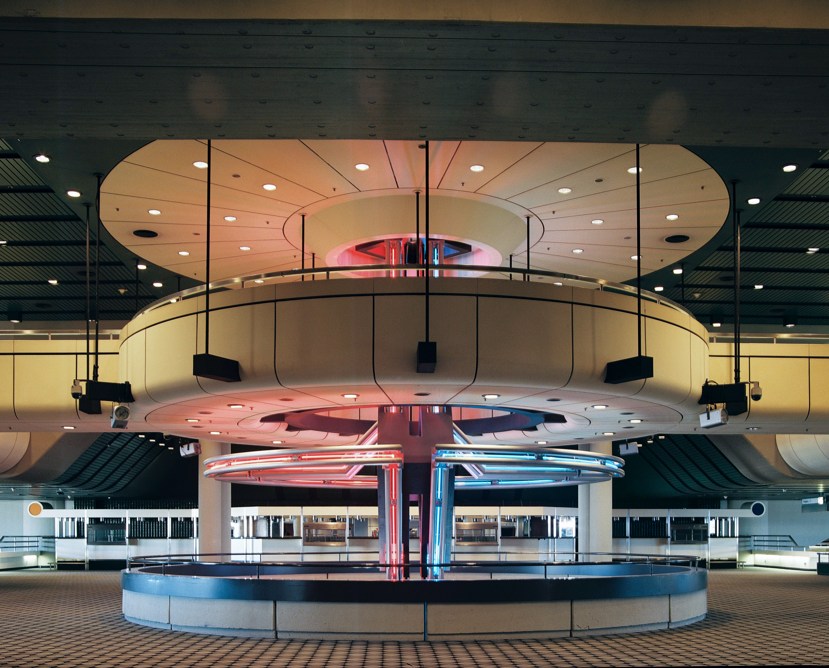 ICC Berlin postmodern interiors in Germany