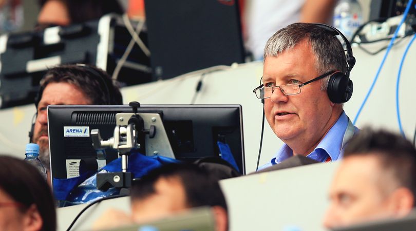 "First time home before England!": Fans fume as commentary legend Clive Tyldesley reveals his World Cup is over