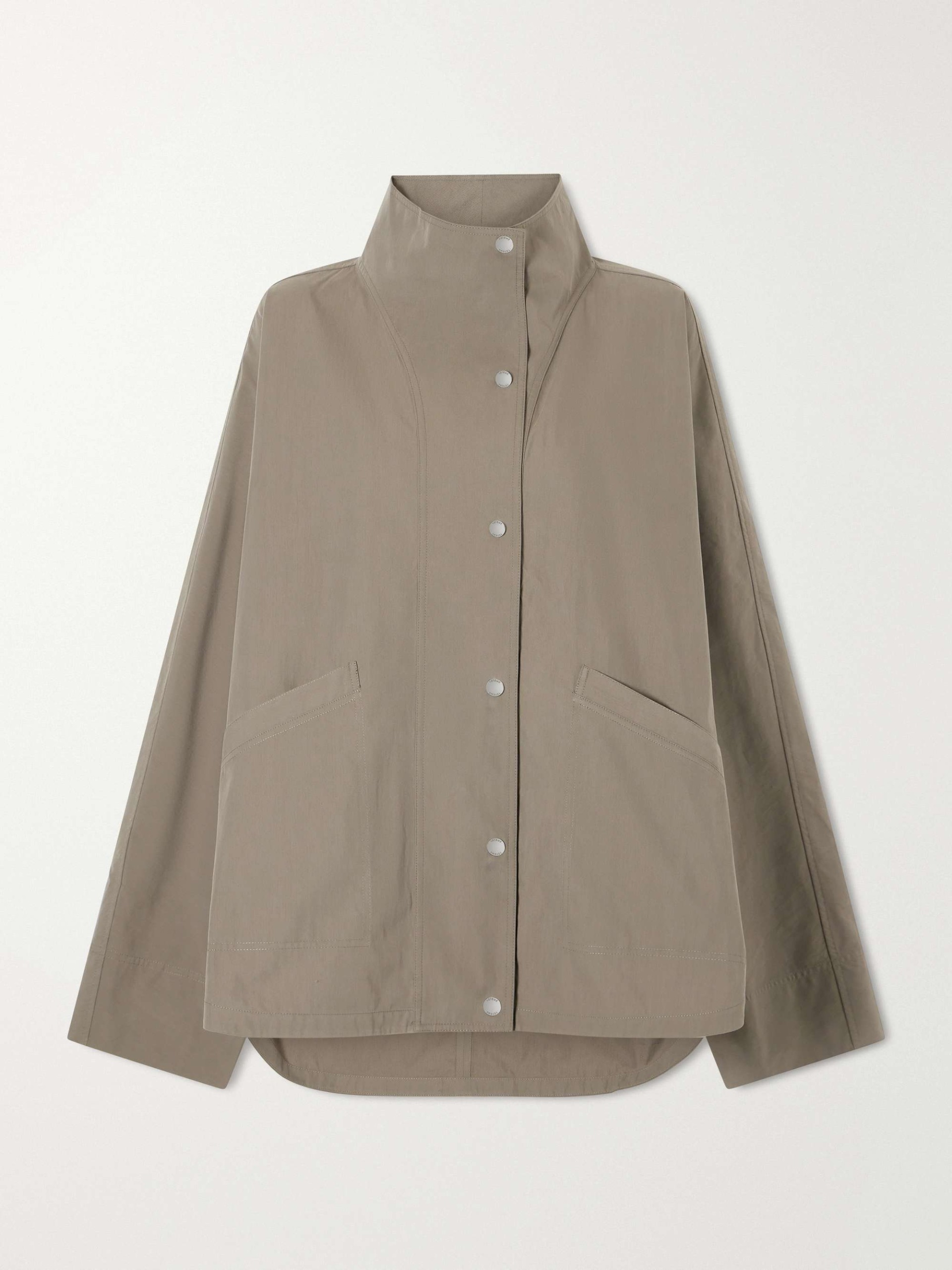 Cotton-Blend Shell Jacket