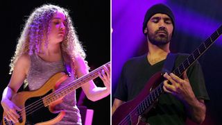 Tal Wilkenfeld and Incubus's Ben Kenney perform live
