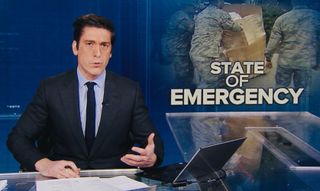 David Muir hosting ABC's 'World News Tonight'