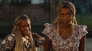 Kara Young and Mallori Johnson are shown in the trailer for Is God Is.