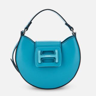 handbag Hogan Bag H-Bag Mini Light Blue