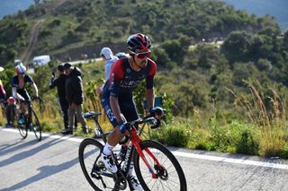 LOULE PORTUGAL FEBRUARY 20 Daniel Felipe Martinez Poveda of Colombia and Team INEOS Grenadiers competes during the 48th Volta Ao Algarve 2022 Stage 5 a 173km stage from Lagoa to MalhoLoul 514m VAlgarve2022 on February 20 2022 in Loule Portugal Photo by Luc ClaessenGetty Images