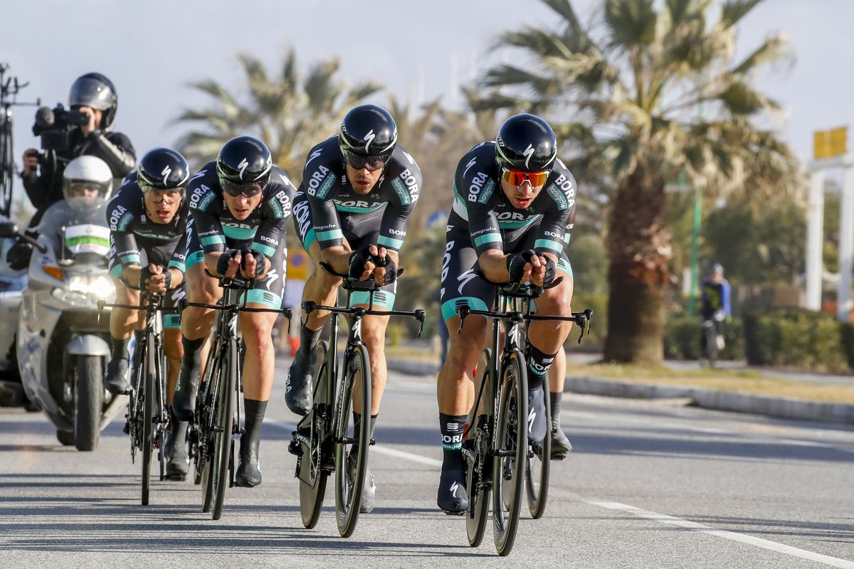 Bora-Hansgrohe in the TTT