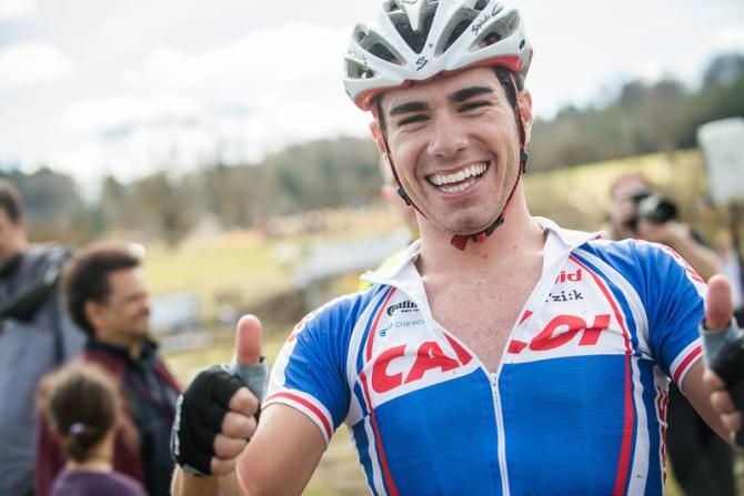 Henrique Avancini after his surprise win