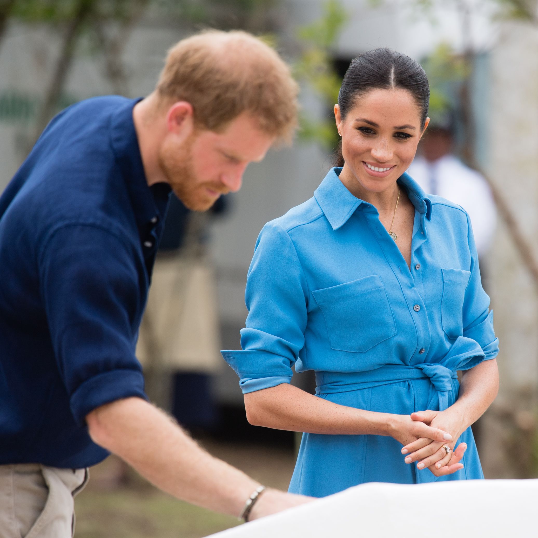 Meghan markle veronica beard clearance dress