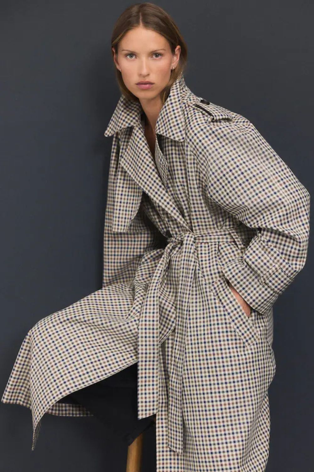 Next Check Trench Coat