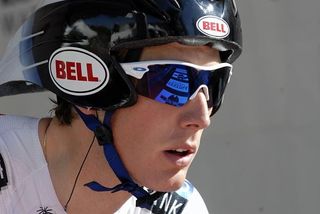 Andy Schleck remained passive before his TT start.