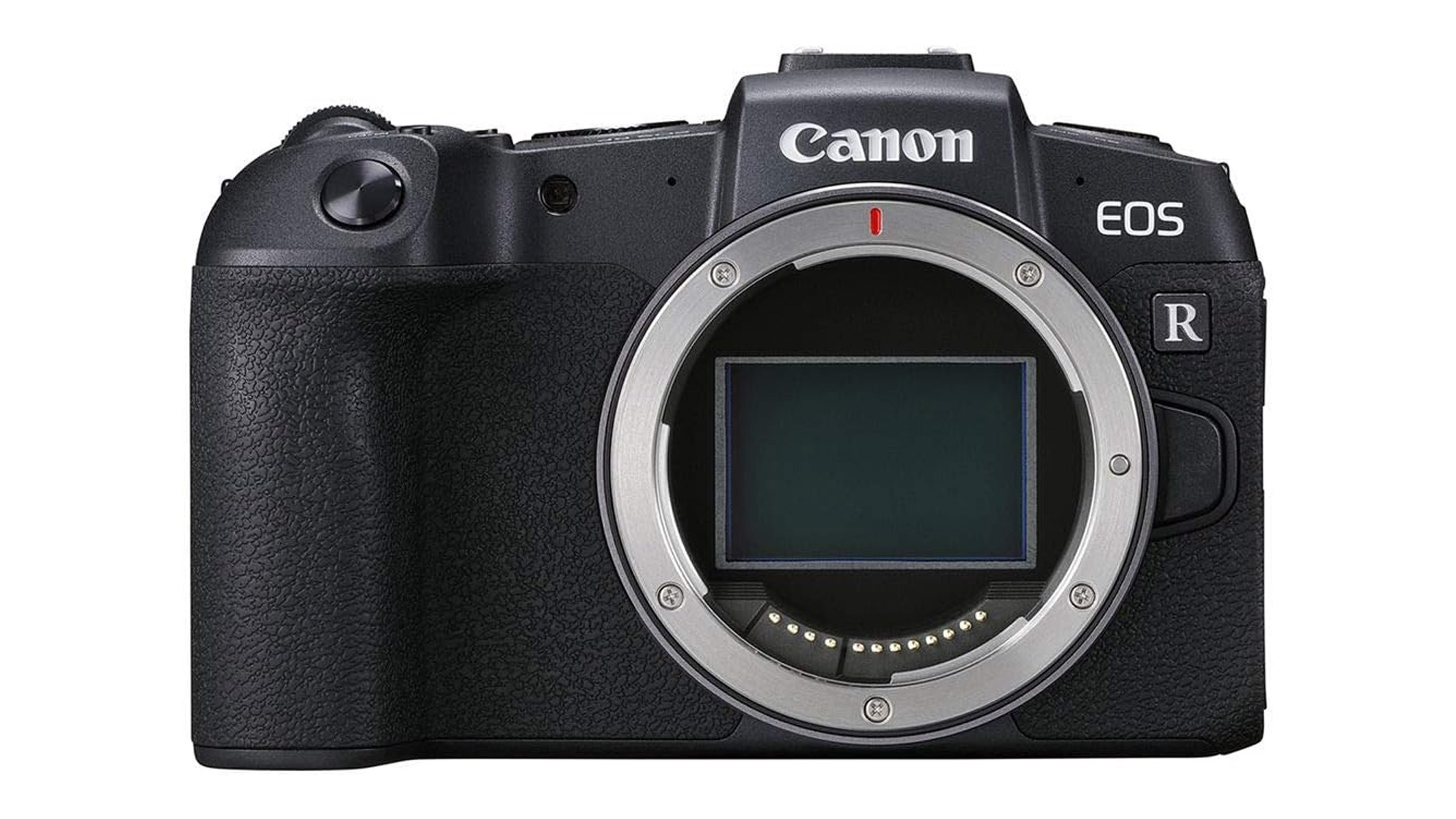 Canon EOS RP on a white background