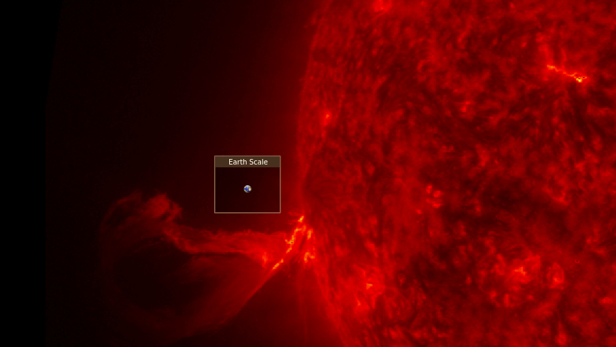 Watch the sun unleash 'extremely rare' solar storm in explosive eruption (video)