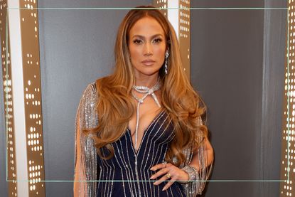 Jennifer Lopez backstage at 65th Grammy Awards 2023