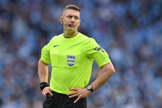 Referee Rob Jones will oversee proceedings at Old Trafford