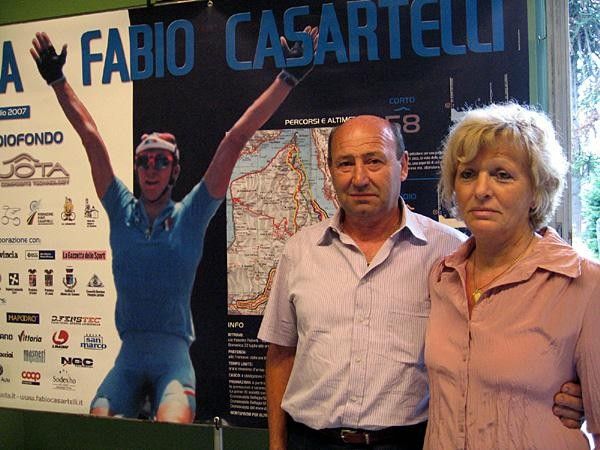 The parents of Fabio Casartelli.