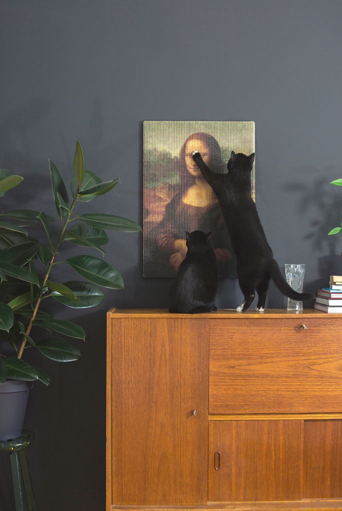 For cats who appreciate art.