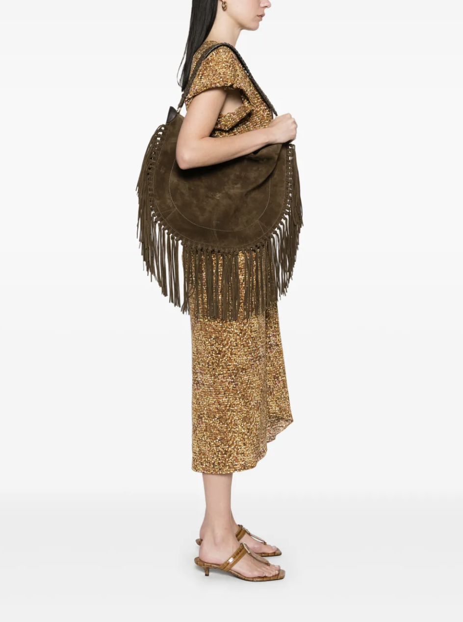 Isabel Marant, Oskan soft fringe bag