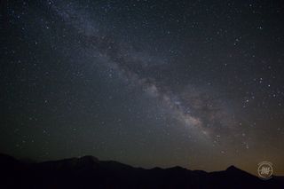 Astrophotographer Meldeine Sipes took this photo of the night sky over Sequoia National Park, Ca. during the 4th of July weekend.