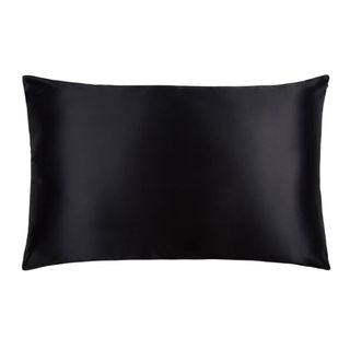 Blissy Black Standard Silk Pillowcase - best silk pillowcases