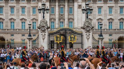 Buckingham Palace is one of Britain's most popular tourist attractions 