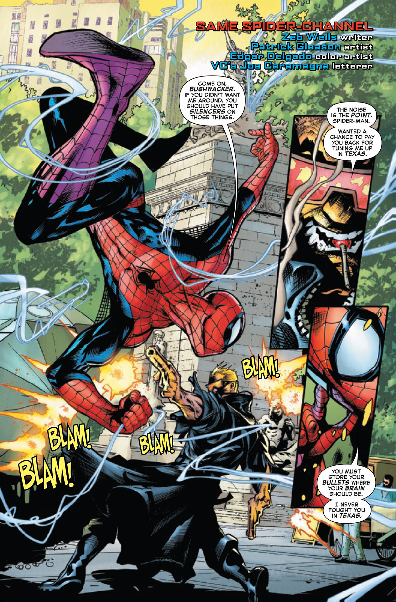 Wolverine aparece en Amazing Spider-Man #60, el final de la carrera de Zeb Wells