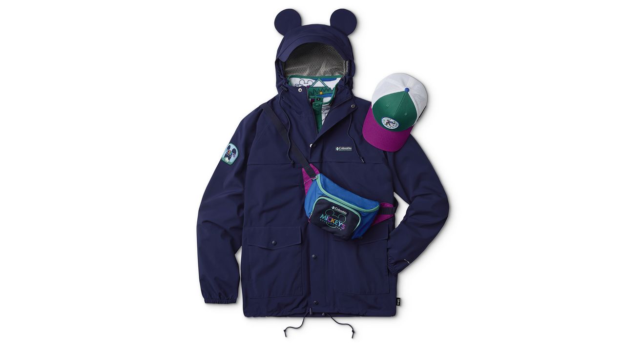 Columbia's Mickey's Outdoor Club Collection flatplay