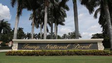Signage for Trump National Doral