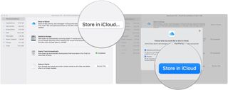 To use Store in iCloud, tap Store in iCloud, and then tap Store in Cloud again.