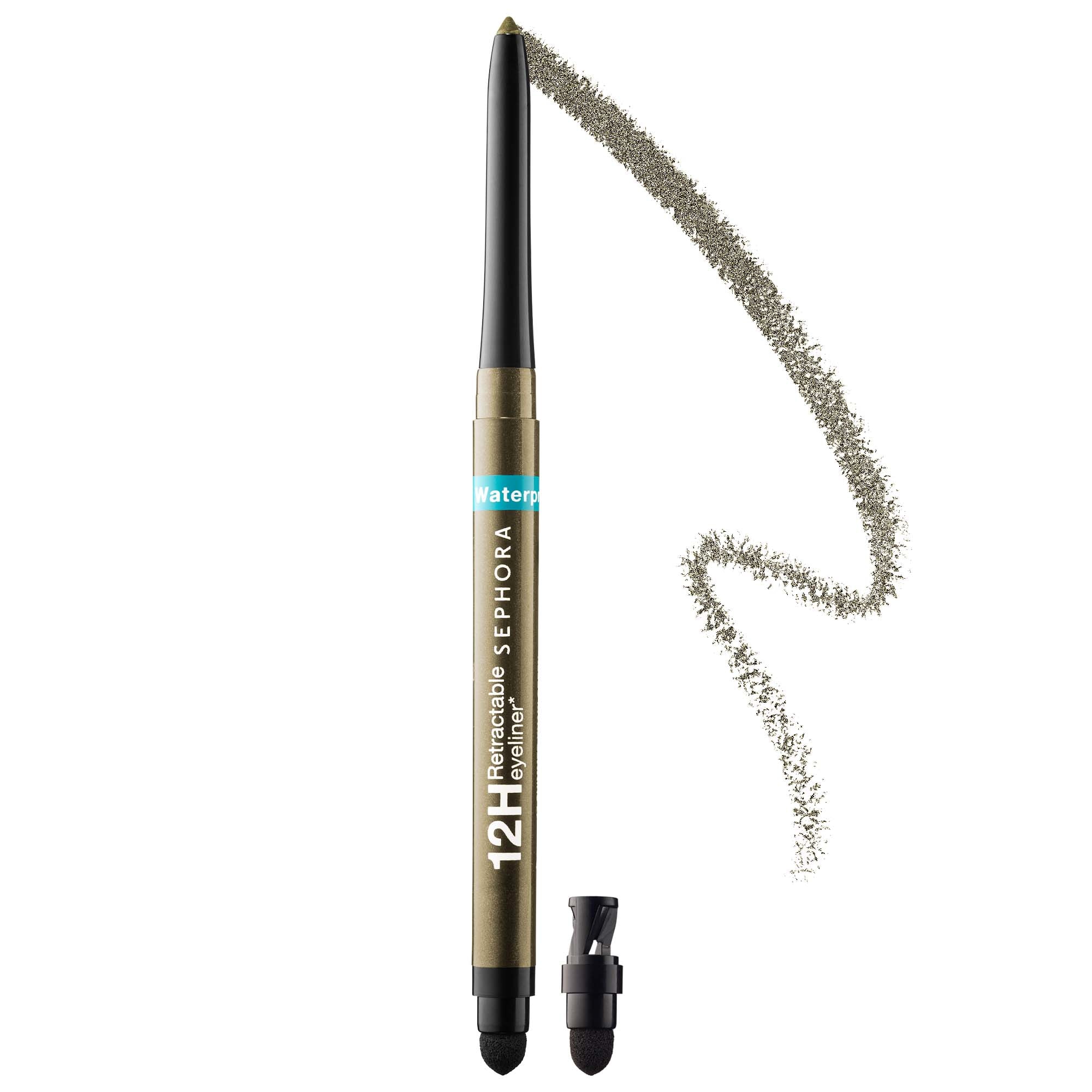 Waterproof 12hr Retractable Eyeliner Pencil - 10-Matte Brown