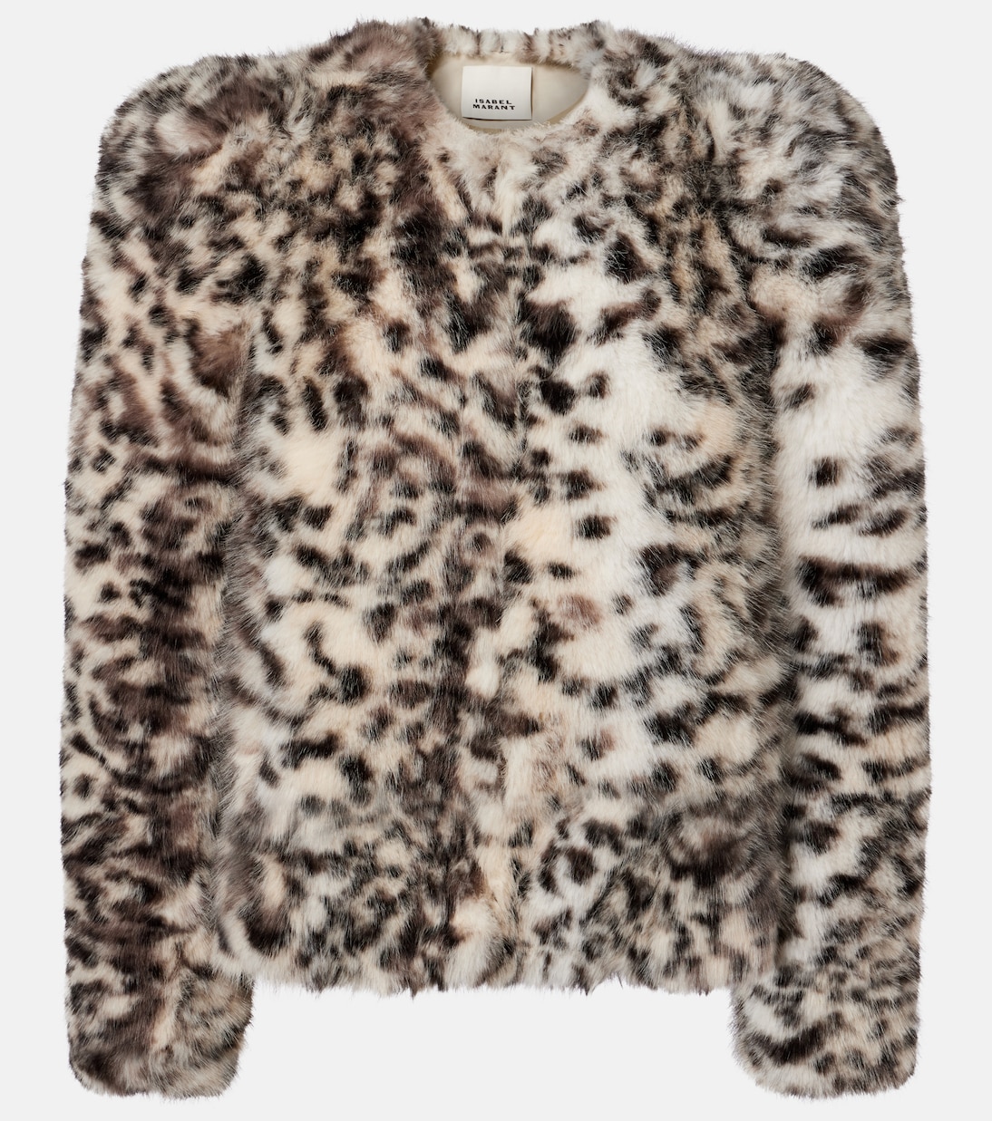 Bahria Leopard-Print Jacket in Multicoloured - Isabel Marant