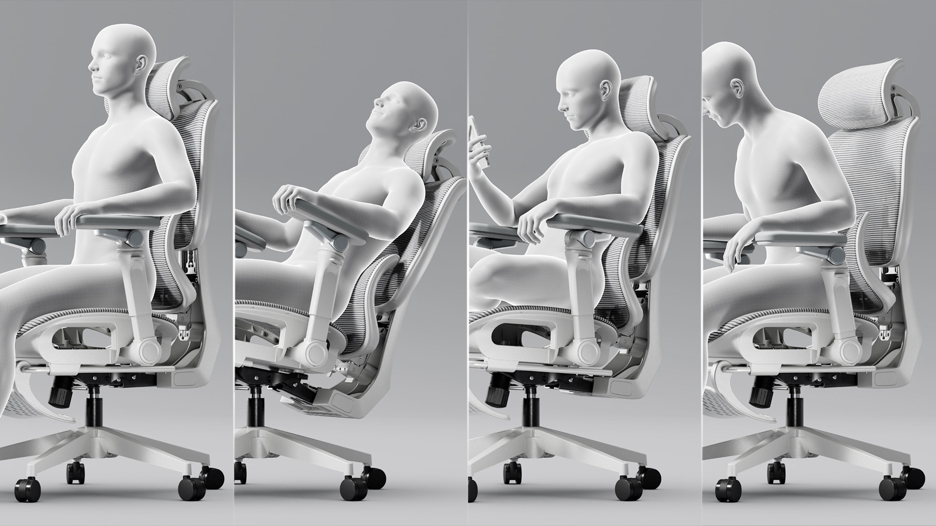 Comfort adjustments on the Boulies EP600 chair