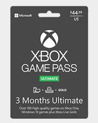 3-month Xbox Game Pass Ultimate | $22.79/£16.99 at CDKeysSave over 40% today.