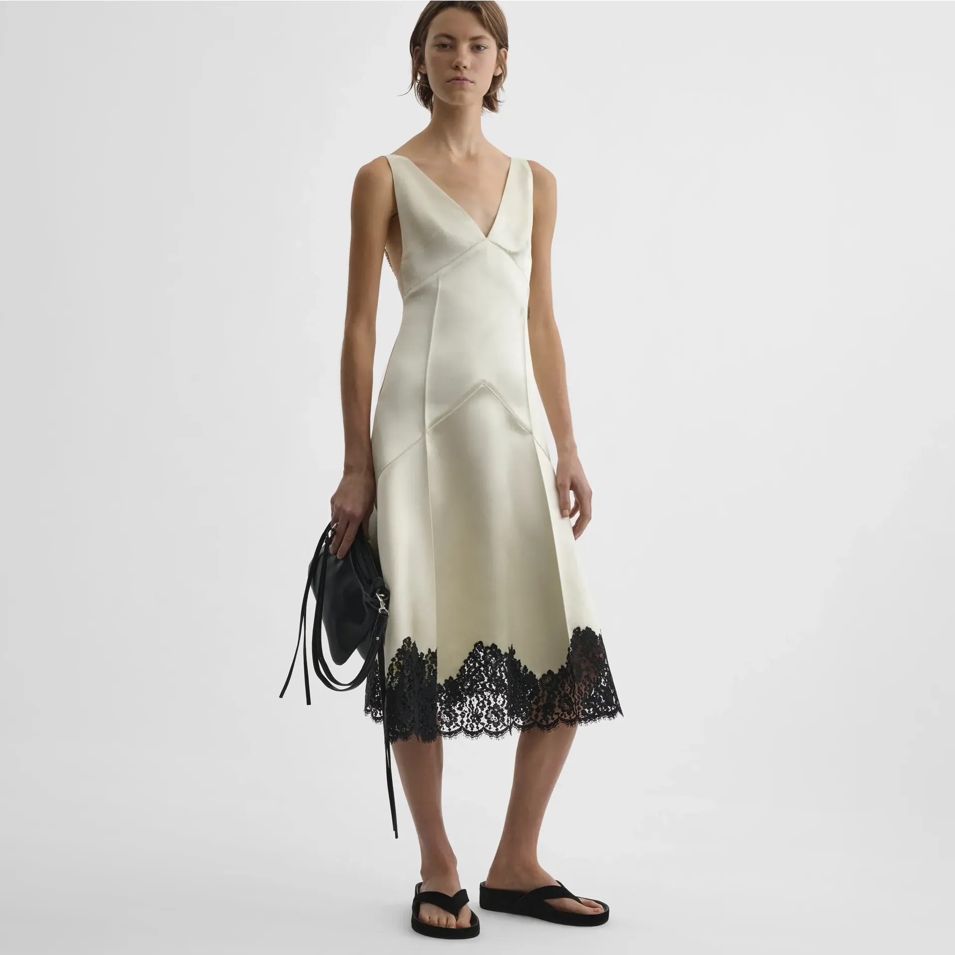 lace-trim dress trend