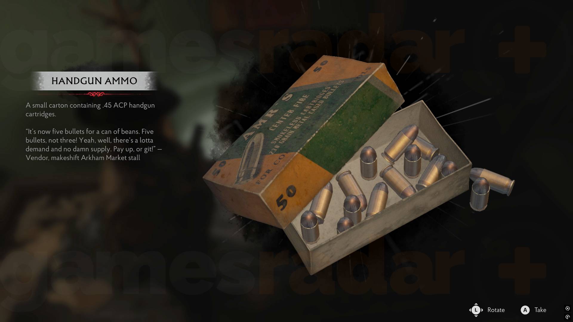sinking city 2 items and ammo