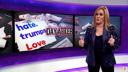 Samantha Bee tackles Donald Trump's election