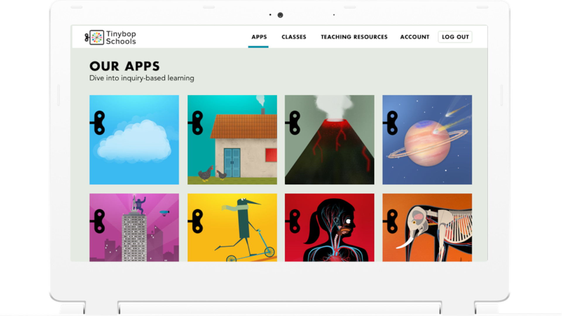 Tinybop Schools apps