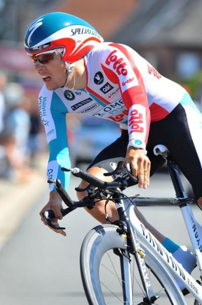 Philippe Gilbert (Omega Pharma-Lotto) got back to racing in Tour of Belgium