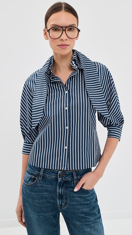 Kallmeyer Lilette 3/4 Sleeve Button Down