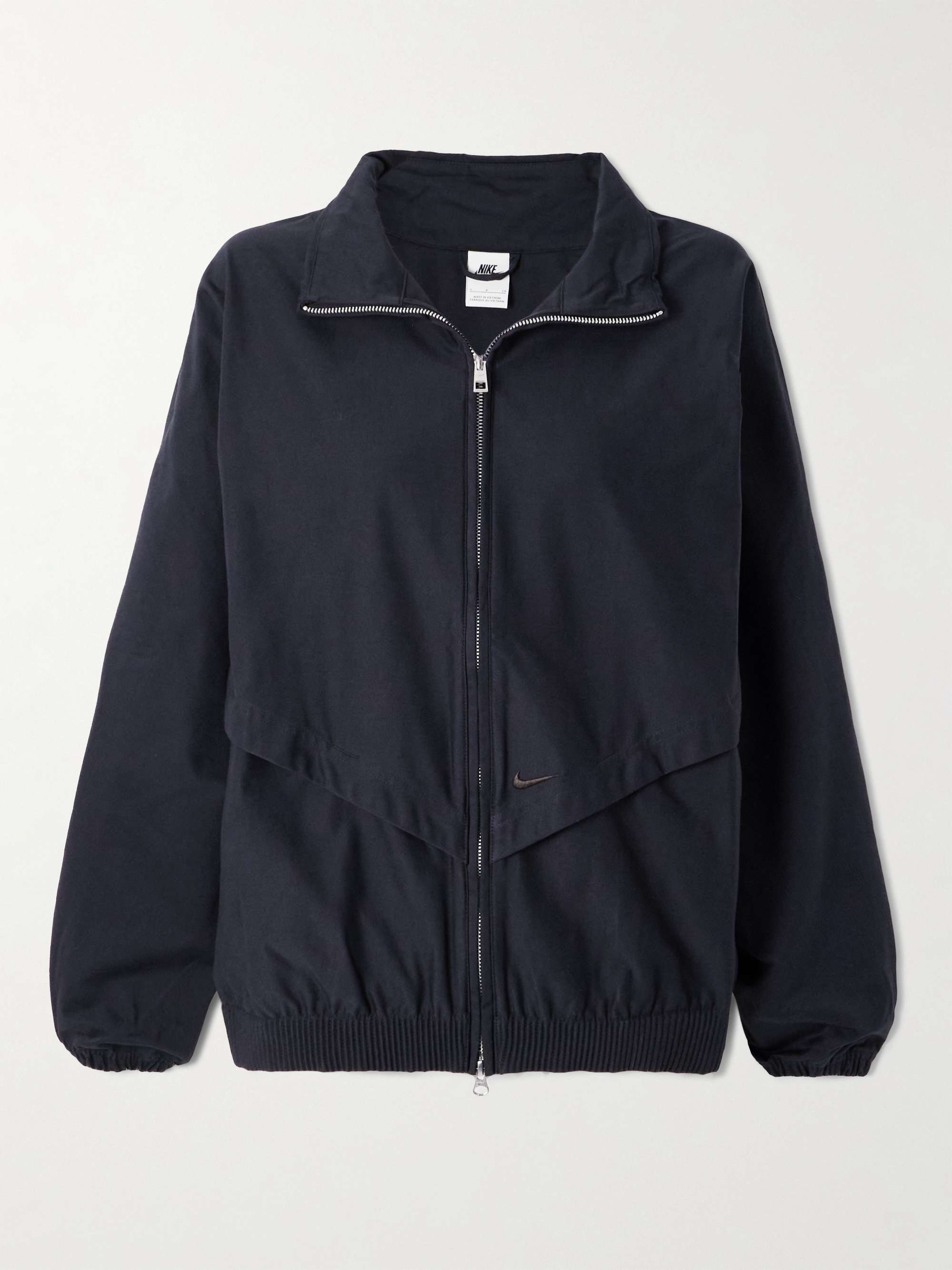 Windrunner Embroidered Cotton-Blend Twill Jacket
