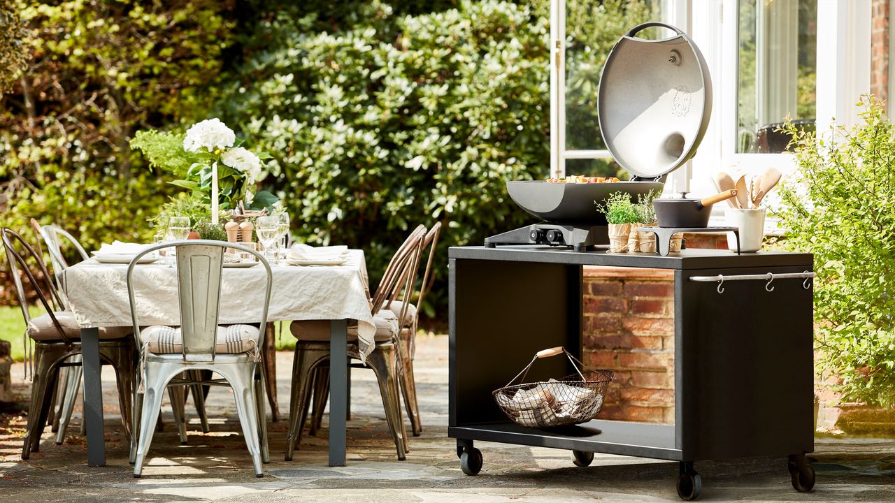 Outdoor grill ideas: Morsø open top grill